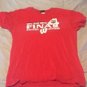 2014 Wisconsin Badgers Final Four shirt
